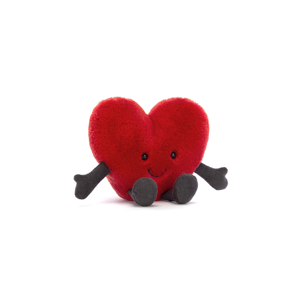 Peluche Amuseable Petit Coeur - Rouge